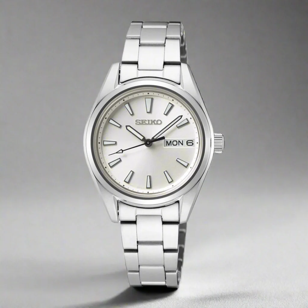 SEIKO SUR349P1 QUARTZ ANALOG 3 HANDS DATE WOMEN WATCH - Image 2