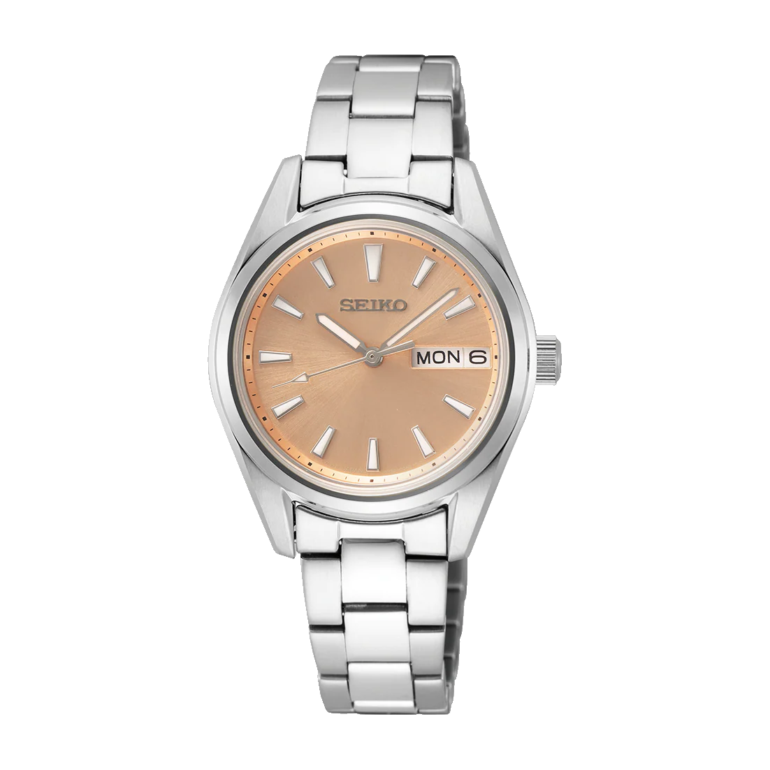 SEIKO SUR351P1 QUARTZ ANALOG 3 HANDS DATE WOMEN WATCH