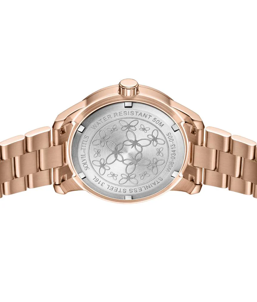 SOLVIL ET TITUS ASPIRA W06-03413-005 QUARTZ STAINLESS STEEL WOMEN WATCH - Image 3