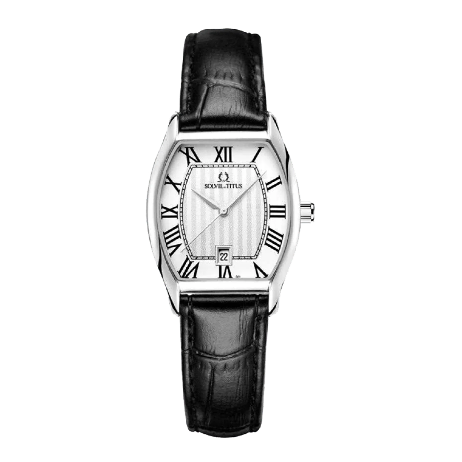 SOLVIL ET TITUS BARISTA W06-02825-001 3 HANDS DATE QUARTZ WOMEN WATCH