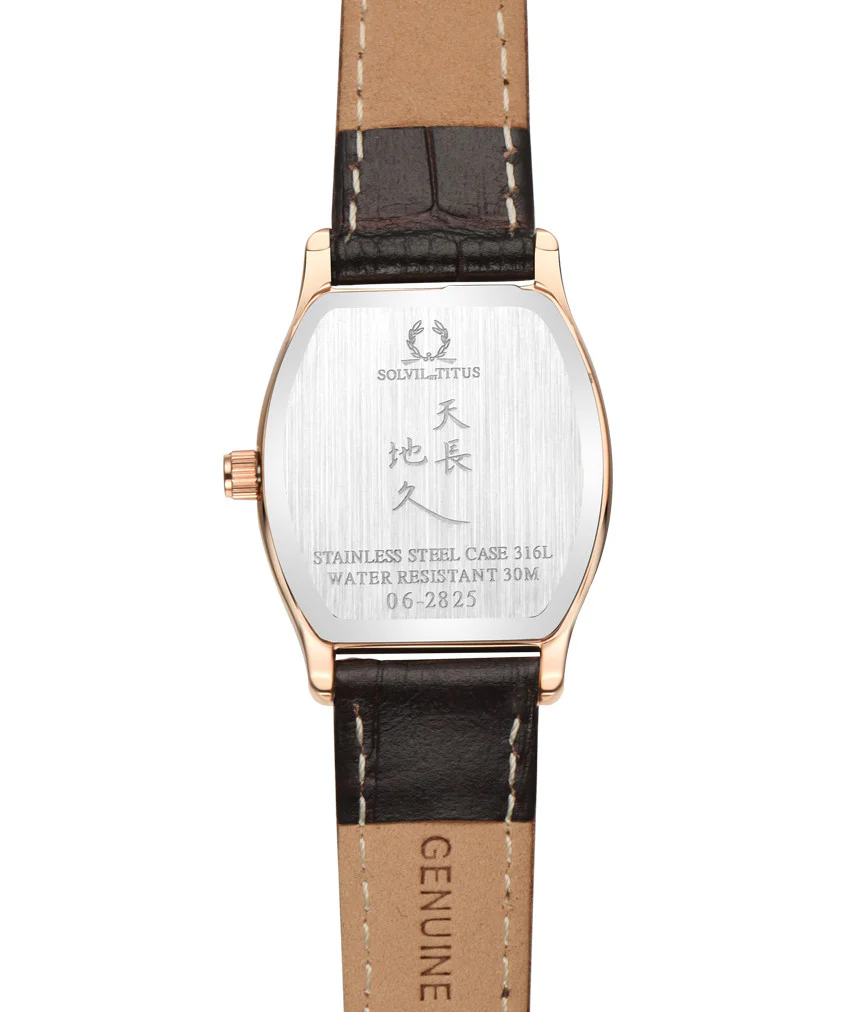 SOLVIL ET TITUS BARISTA W06-02825-002 3 HANDS DATE QUARTZ WOMEN WATCH - Image 3