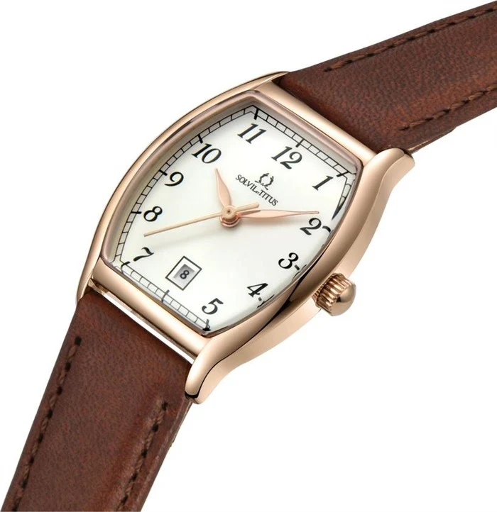 SOLVIL ET TITUS BARISTA W06-02825-009 3 HANDS DATE QUARTZ WOMEN WATCH - Image 2