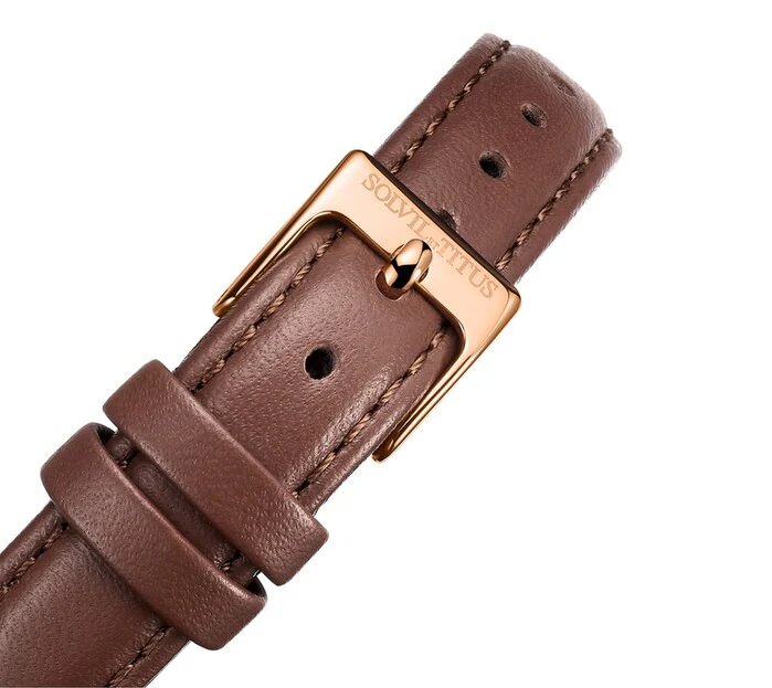 SOLVIL ET TITUS BARISTA W06-02825-010 3 HANDS DATE QUARTZ WOMEN WATCH - Image 4
