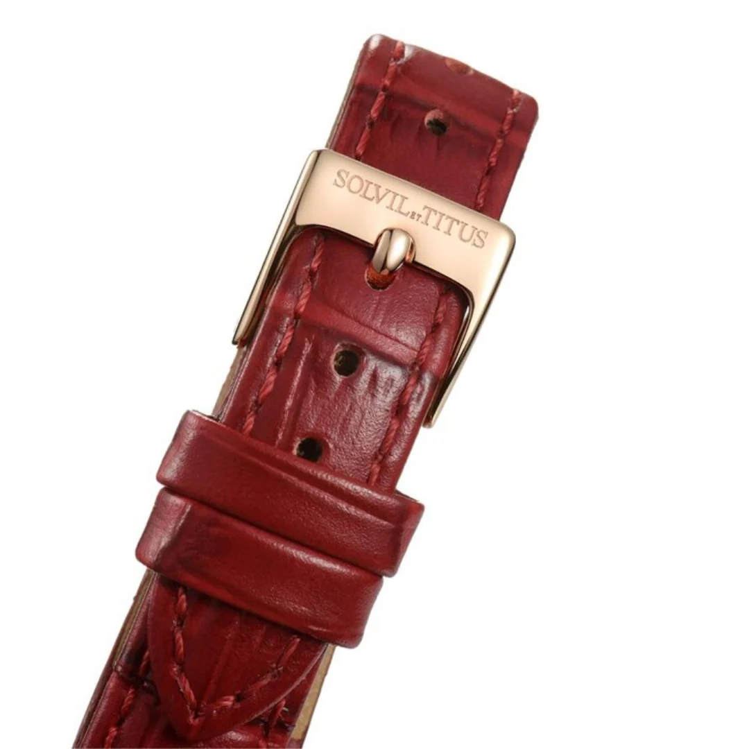 SOLVIL ET TITUS BARISTA W06-02825-011 3 HANDS DATE QUARTZ WOMEN WATCH - Image 3