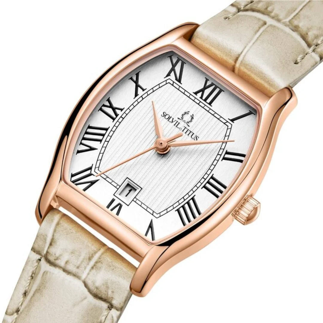 SOLVIL ET TITUS BARISTA W06-02825-013 3 HANDS DATE QUARTZ WOMEN WATCH - Image 2