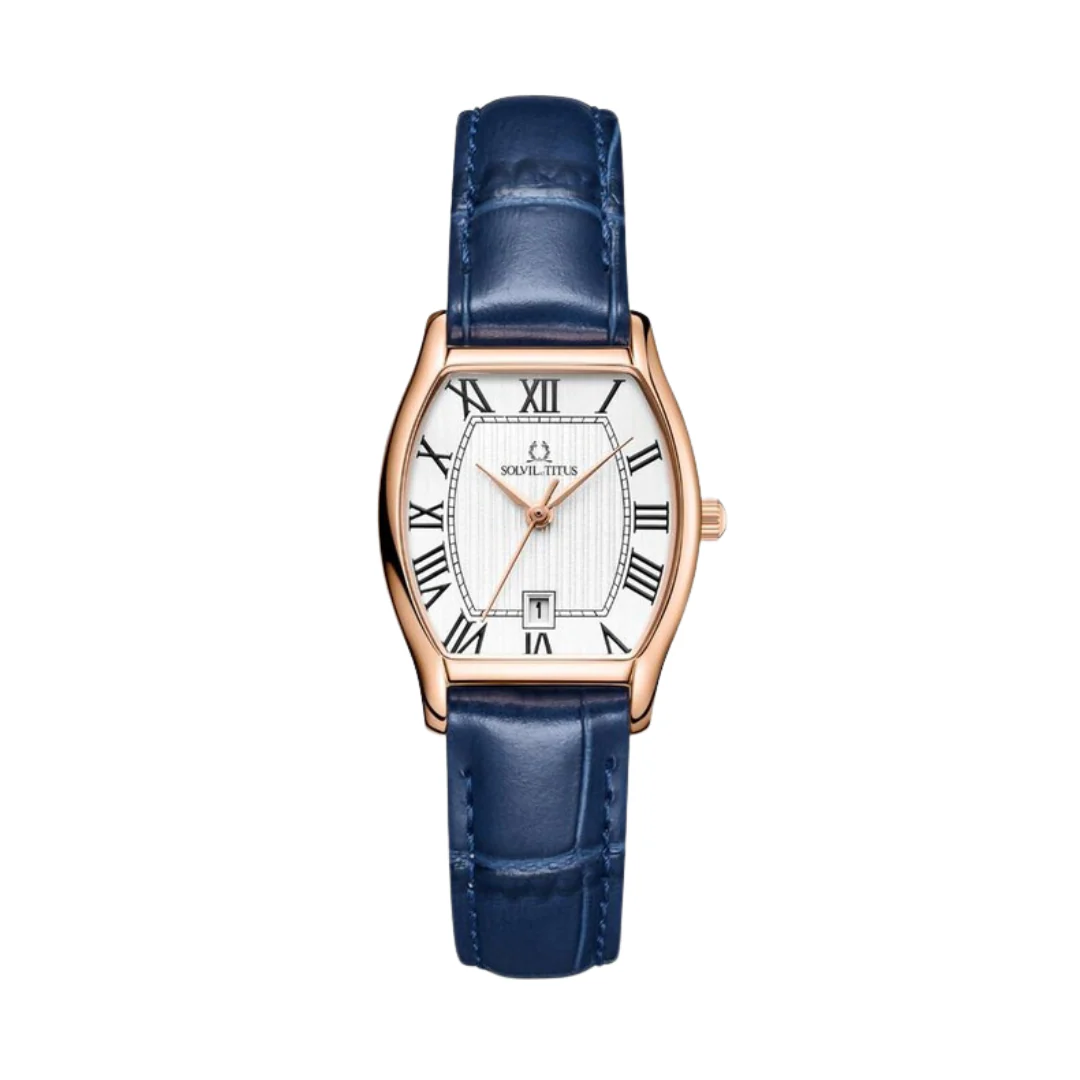 SOLVIL ET TITUS BARISTA W06-02825-014 3 HANDS DATE QUARTZ WOMEN WATCH