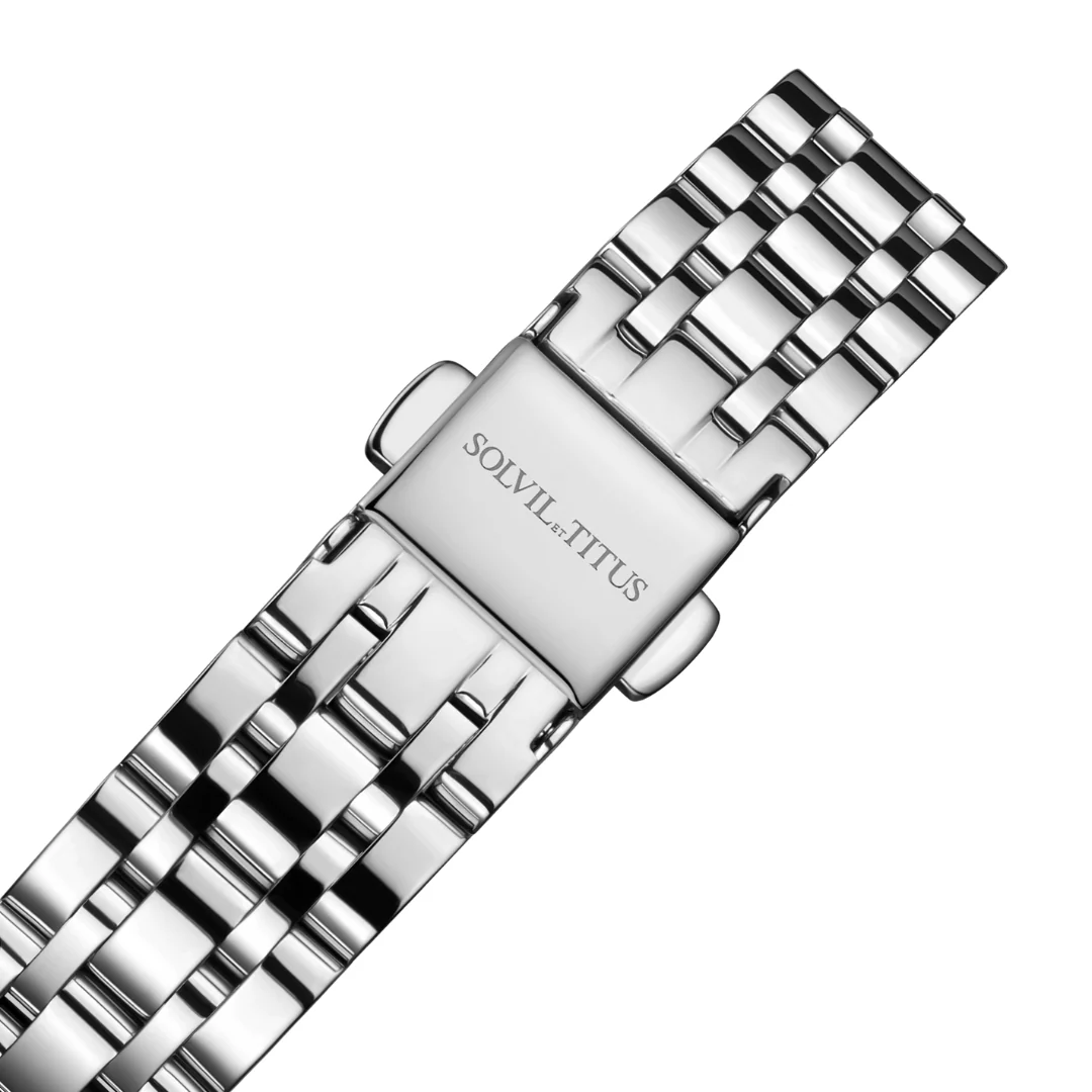 SOLVIL ET TITUS BARISTA W06-02825-018 3 HANDS DATE QUARTZ WOMEN WATCH - Image 4