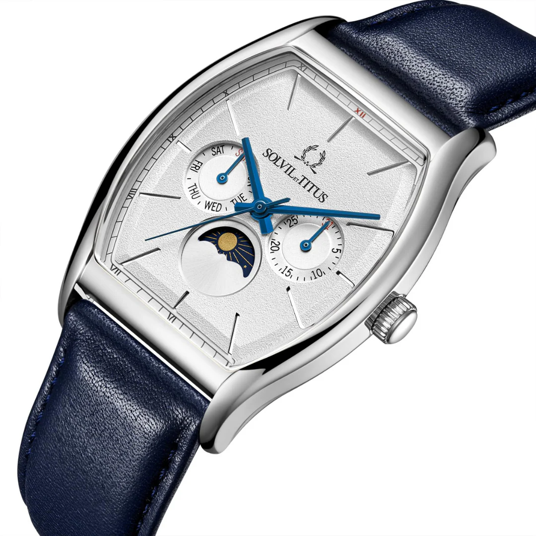 SOLVIL ET TITUS BARISTA W06-03323-002 MULTI-FUNCTION DAY/NIGHT QUARTZ MEN WATCH - Image 2