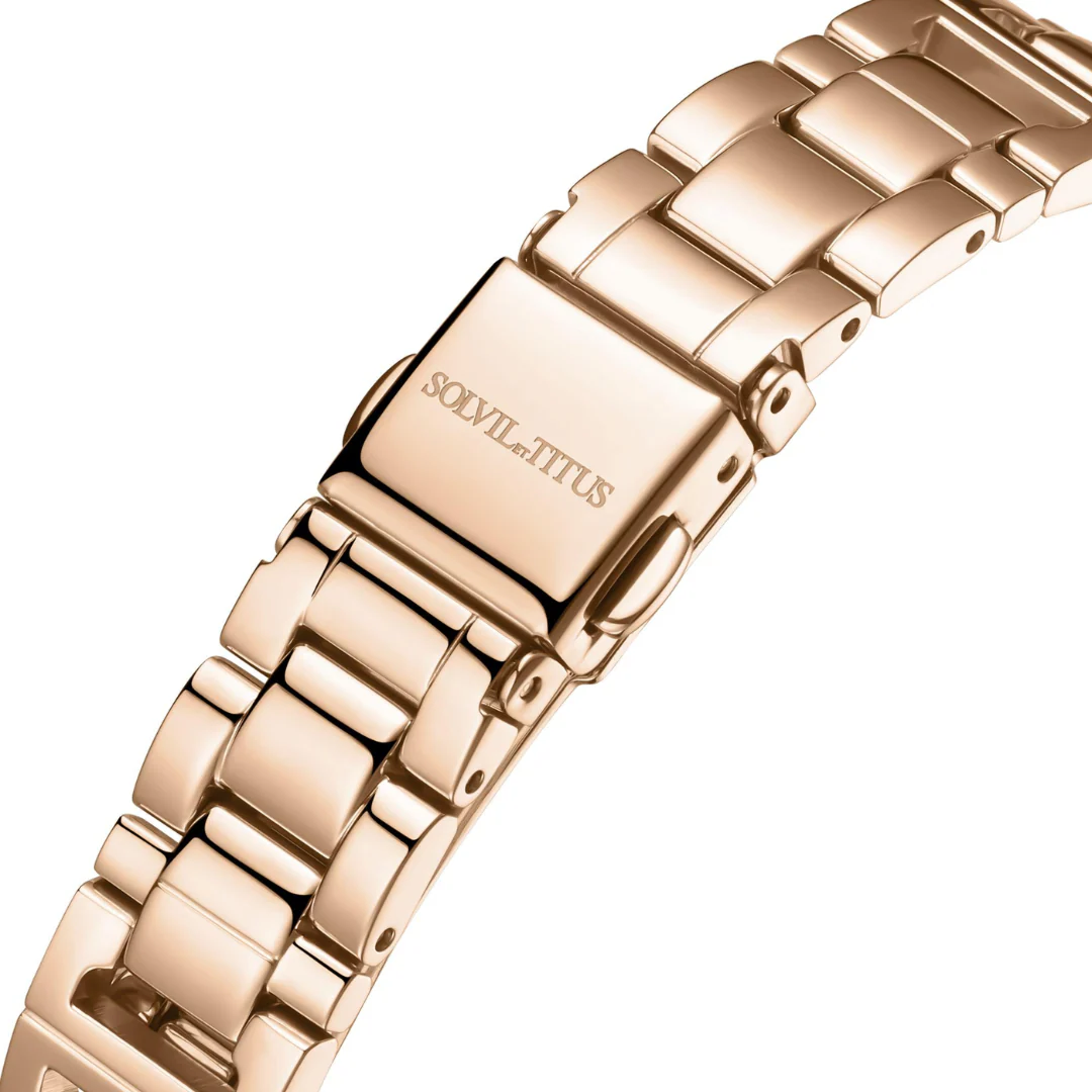 SOLVIL ET TITUS BARISTA W06-03326-003 3 HANDS DATE QUARTZ WOMEN WATCH - Image 3