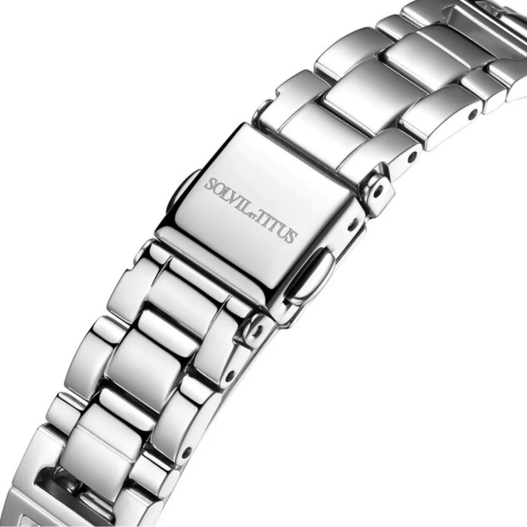 SOLVIL ET TITUS BARISTA W06-03326-008 3 HANDS DATE QUARTZ WOMEN WATCH - Image 4