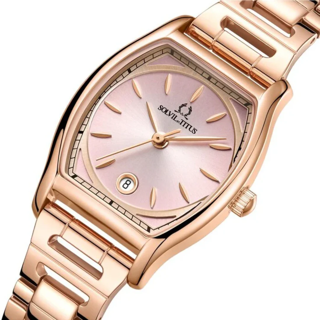 SOLVIL ET TITUS BARISTA W06-03326-009 3 HANDS DATE QUARTZ WOMEN WATCH - Image 2