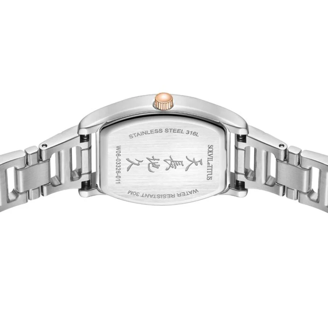 SOLVIL ET TITUS BARISTA W06-03326-011 3 HANDS DATE QUARTZ WOMEN WATCH - Image 3