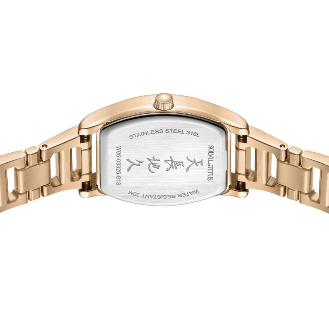 SOLVIL ET TITUS BARISTA W06-03326-013 3 HANDS DATE QUARTZ WOMEN WATCH - Image 3