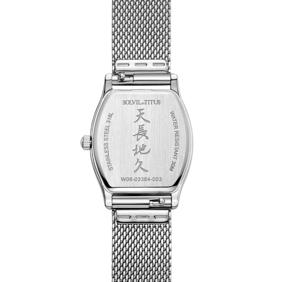 SOLVIL ET TITUS BARISTA W06-03384-003 3 HANDS QUARTZ WOMEN WATCH - Image 3