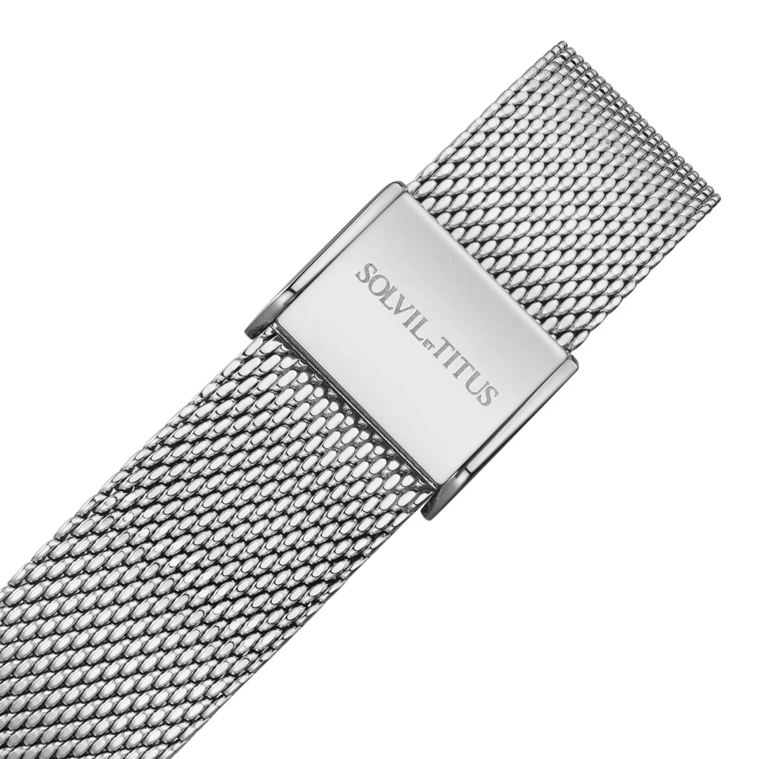 SOLVIL ET TITUS BARISTA W06-03384-003 3 HANDS QUARTZ WOMEN WATCH - Image 4