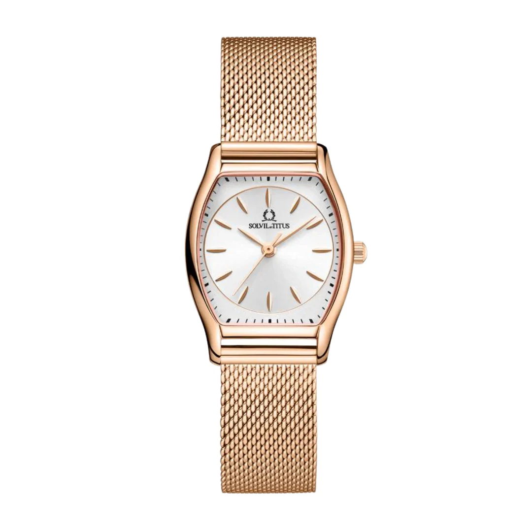 SOLVIL ET TITUS BARISTA W06-03384-005 3 HANDS QUARTZ WOMEN WATCH