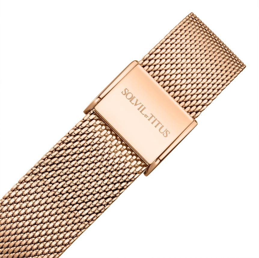 SOLVIL ET TITUS BARISTA W06-03384-007 3 HANDS QUARTZ WOMEN WATCH - Image 4