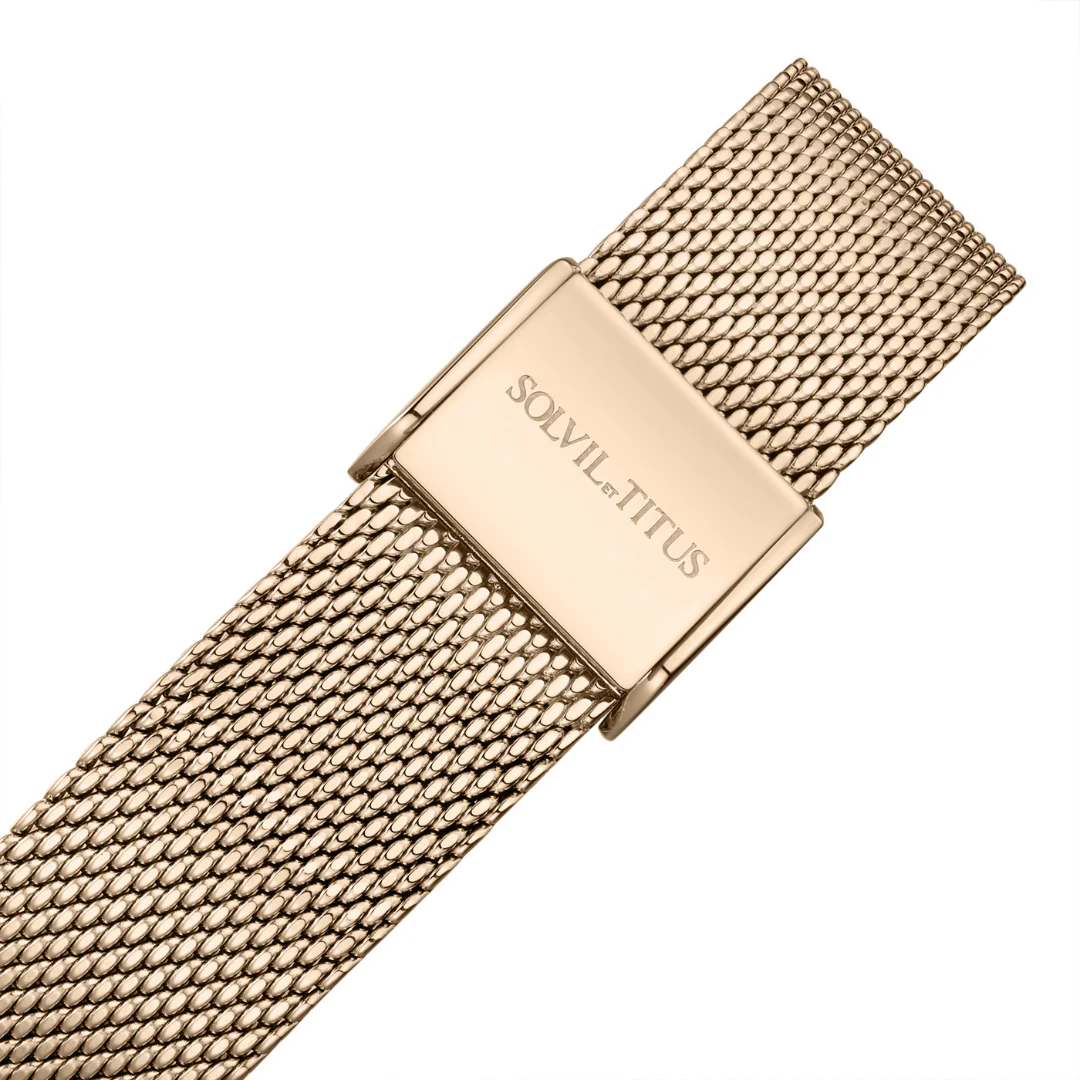 SOLVIL ET TITUS BARISTA W06-03384-009 3 HANDS QUARTZ WOMEN WATCH - Image 4