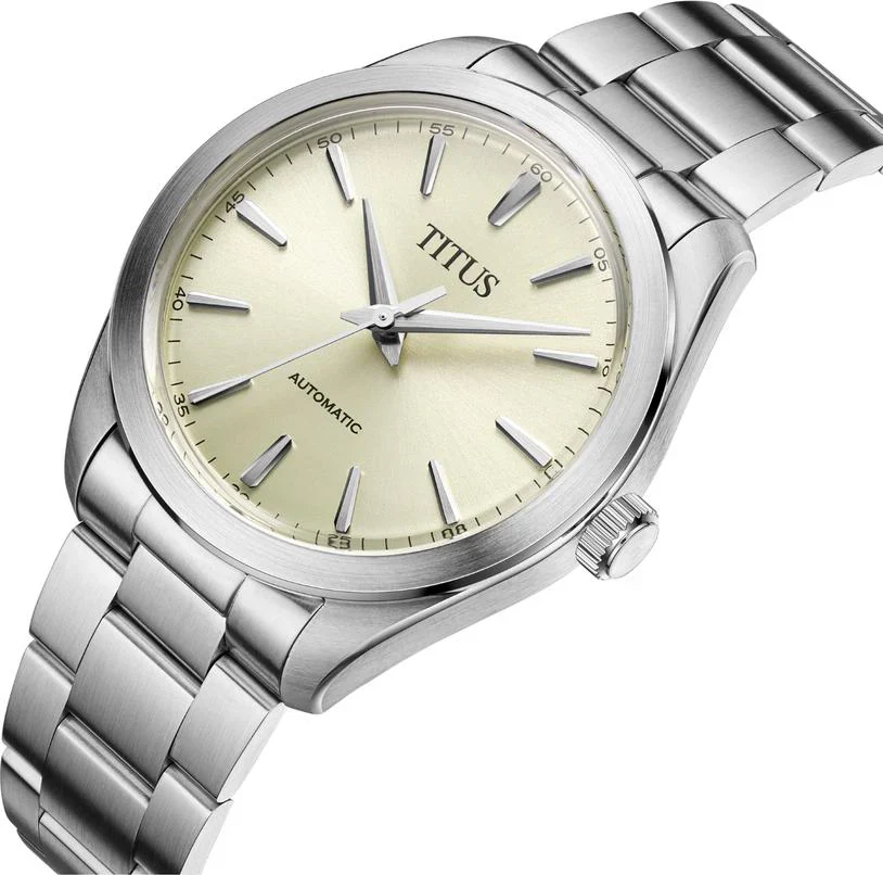 SOLVIL ET TITUS CERVUS W06-03403-001 3 HANDS MECHANICAL MEN WATCH - Image 2