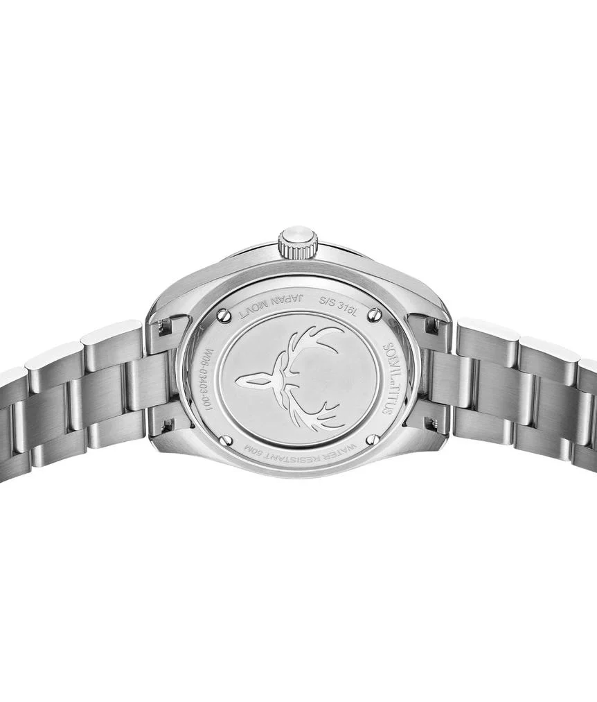 SOLVIL ET TITUS CERVUS W06-03403-001 3 HANDS MECHANICAL MEN WATCH - Image 3