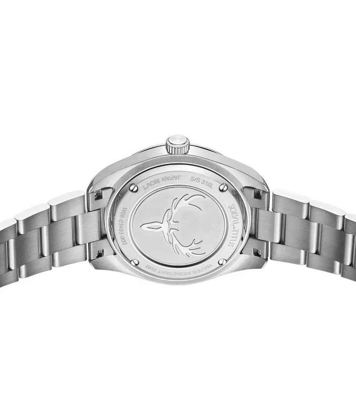 SOLVIL ET TITUS CERVUS W06-03403-003 3 HANDS MECHANICAL MEN WATCH - Image 3