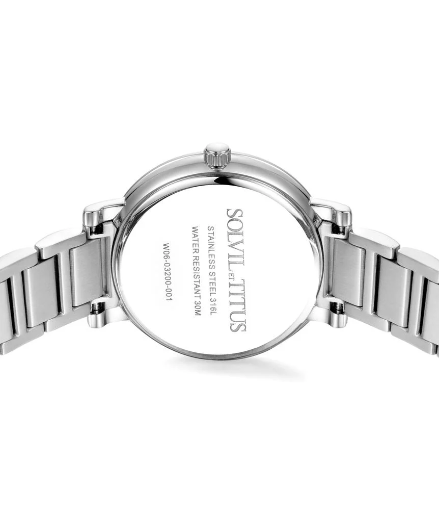 SOLVIL ET TITUS CHANDELIER W06-03200-001 3 HANDS DATE QUARTZ WOMEN WATCH - Image 3