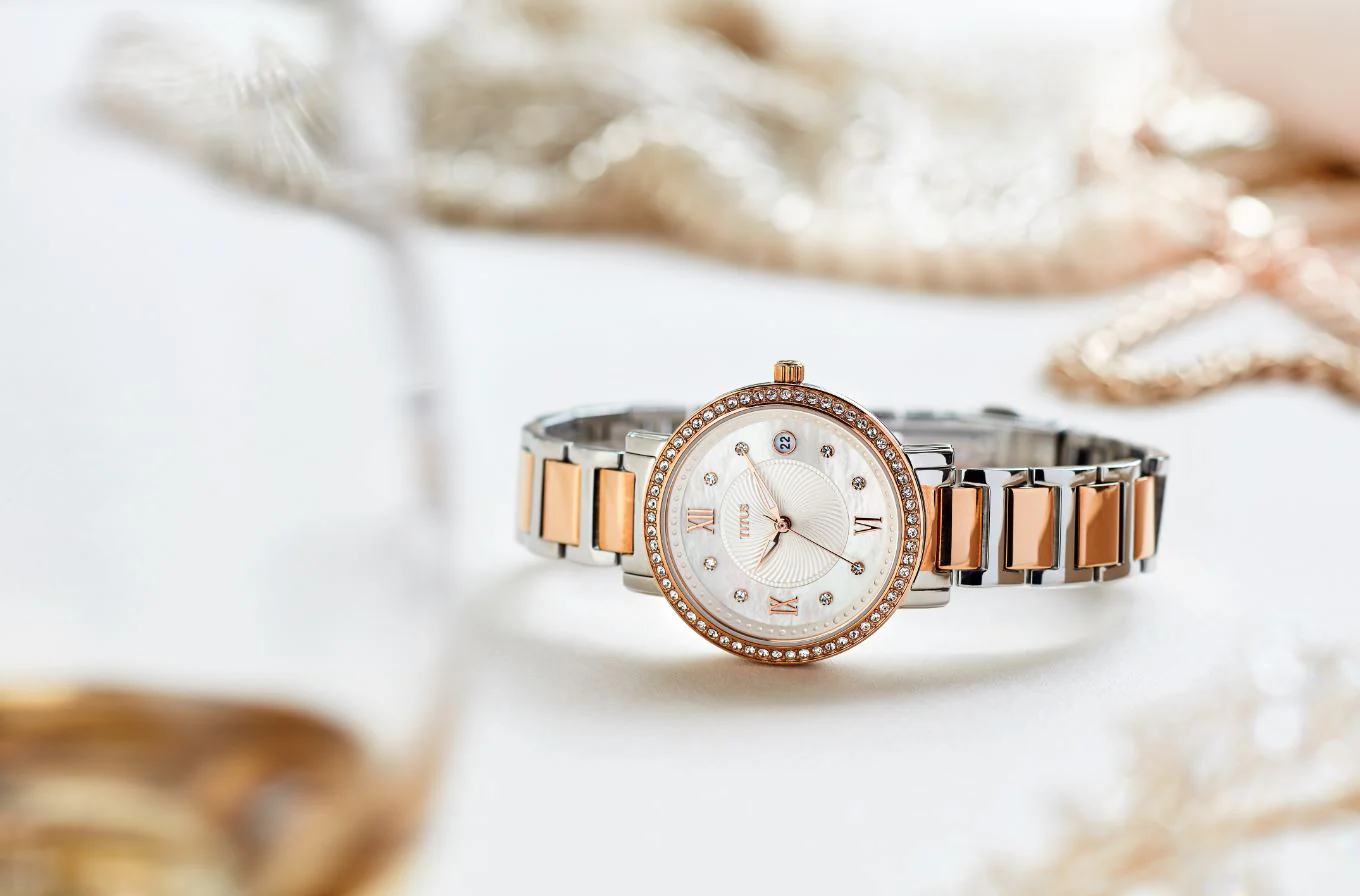 SOLVIL ET TITUS CHANDELIER W06-03200-002 3 HANDS DATE QUARTZ WOMEN WATCH - Image 6