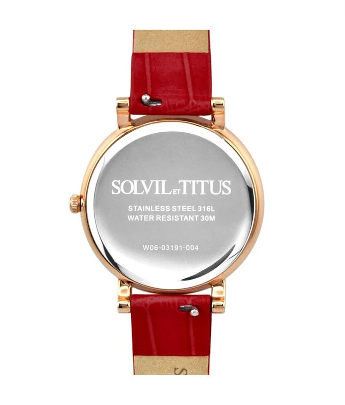 SOLVIL ET TITUS CHANDELIER W06-03191-004 3 HANDS DATE QUARTZ WOMEN WATCH - Image 3