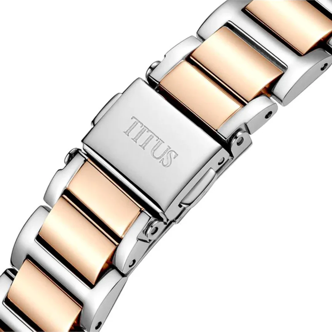 SOLVIL ET TITUS CHANDELIER W06-03261-001 3 HANDS WITH DAY NIGHT INDICATOR QUARTZ WOMEN WATCH - Image 3