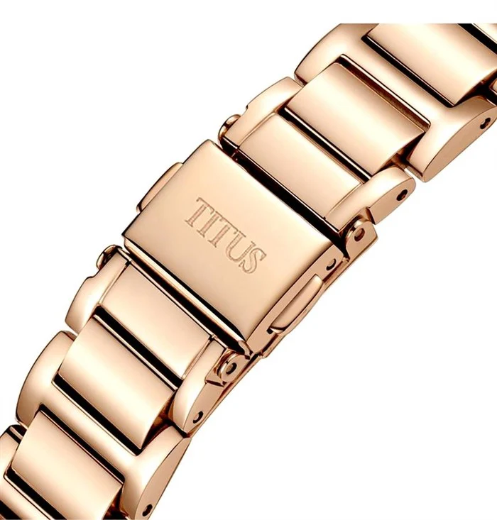 SOLVIL ET TITUS CHANDELIER W06-03261-002 3 HANDS WITH DAY NIGHT INDICATOR QUARTZ WOMEN WATCH - Image 4