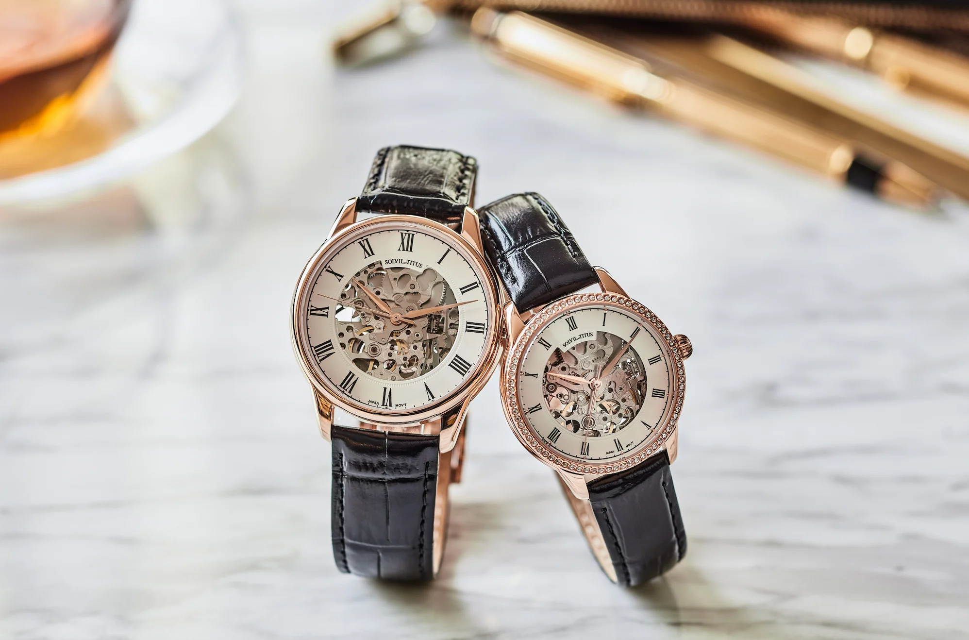 SOLVIL ET TITUS CLASSIC W06-03234-003 3 HANDS AUTOMATIC MEN WATCH - Image 6