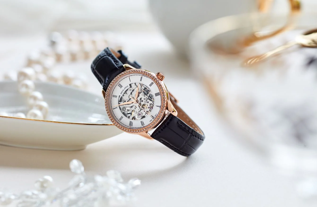 SOLVIL ET TITUS CLASSIC W06-03235-003 3 HANDS AUTOMATIC WOMEN WATCH - Image 5