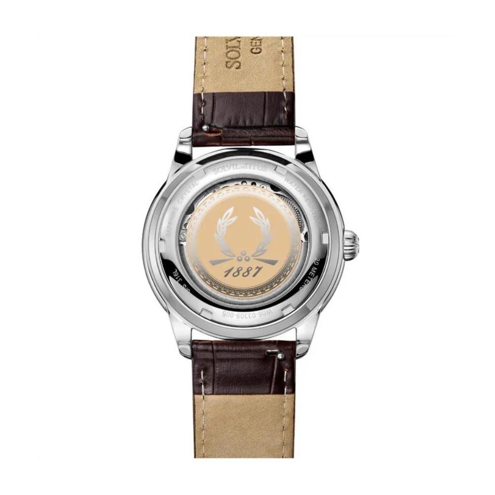 SOLVIL ET TITUS CLASSIC W06-03309-005 3 HANDS AUTOMATIC MEN WATCH - Image 3