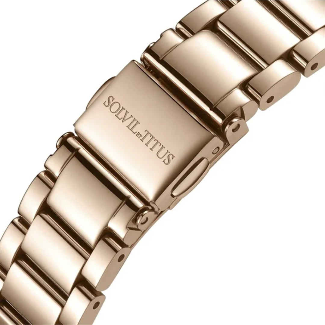 SOLVIL ET TITUS CLASSIC W06-03311-001 3 HANDS AUTOMATIC WOMEN WATCH - Image 3