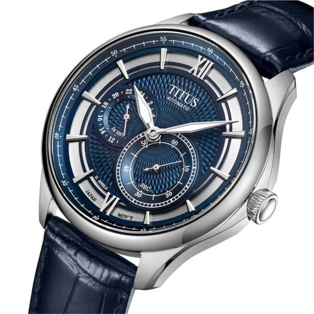 SOLVIL ET TITUS CLASSIC W06-03332-001 3 HANDS AUTOMATIC MEN WATCH - Image 2