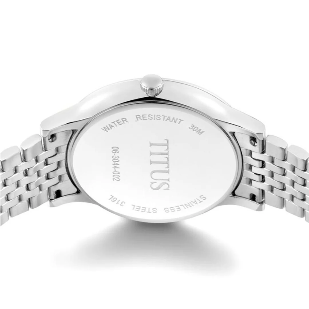 SOLVIL ET TITUS CLASSICIST W06-03044-002 3 HANDS DATE QUARTZ MEN WATCH - Image 3