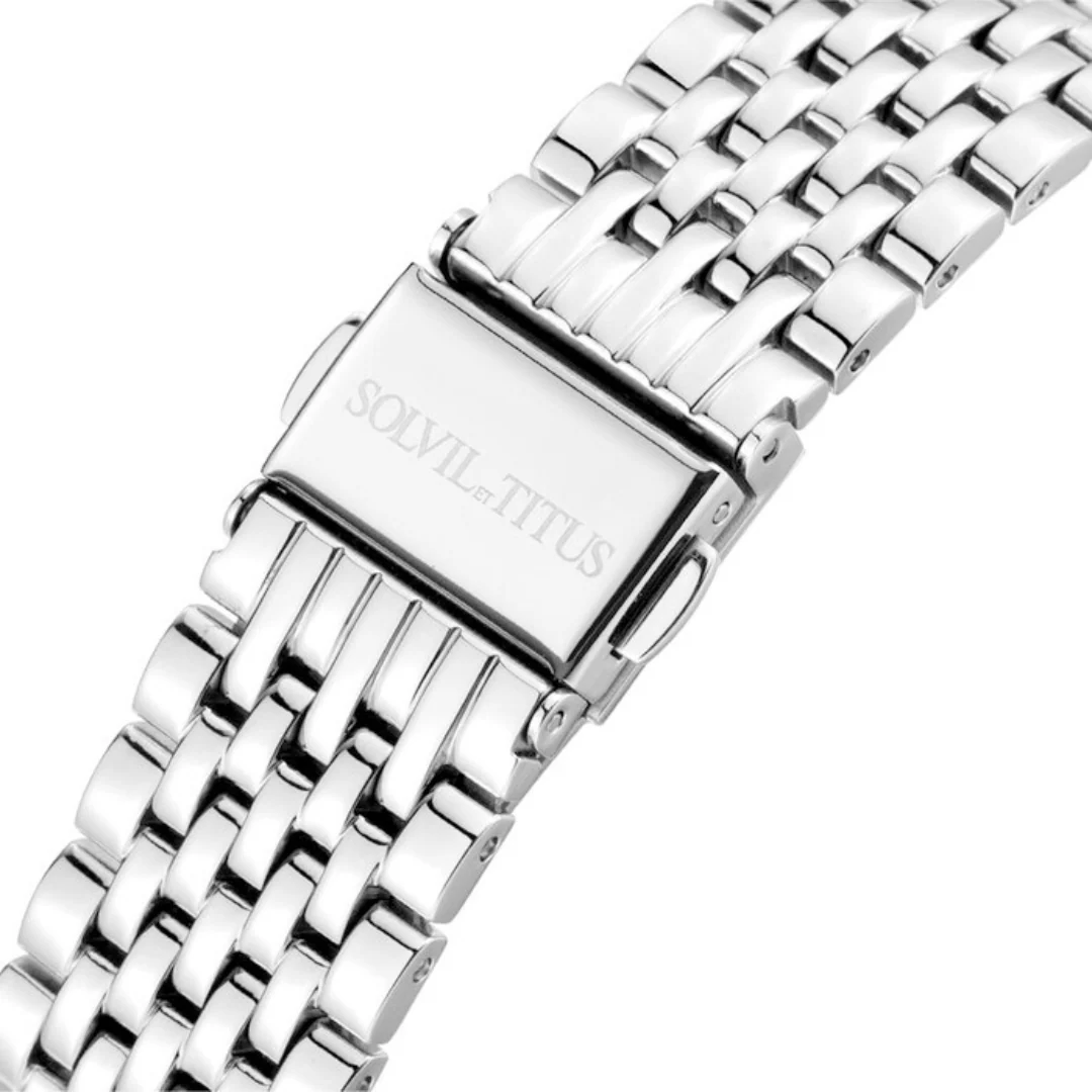 SOLVIL ET TITUS CLASSICIST W06-03044-002 3 HANDS DATE QUARTZ MEN WATCH - Image 4