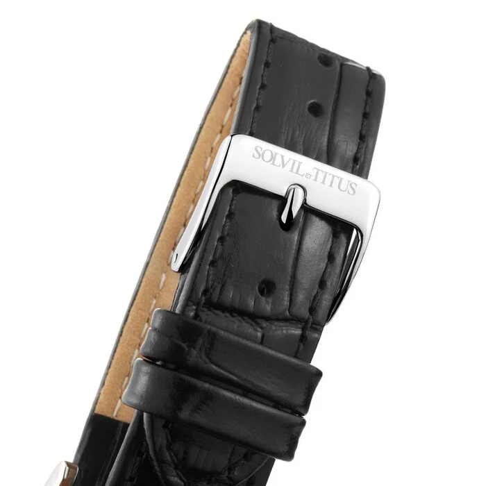 SOLVIL ET TITUS CLASSICIST W06-03045-004 3 HANDS DATE QUARTZ WOMEN WATCH - Image 4