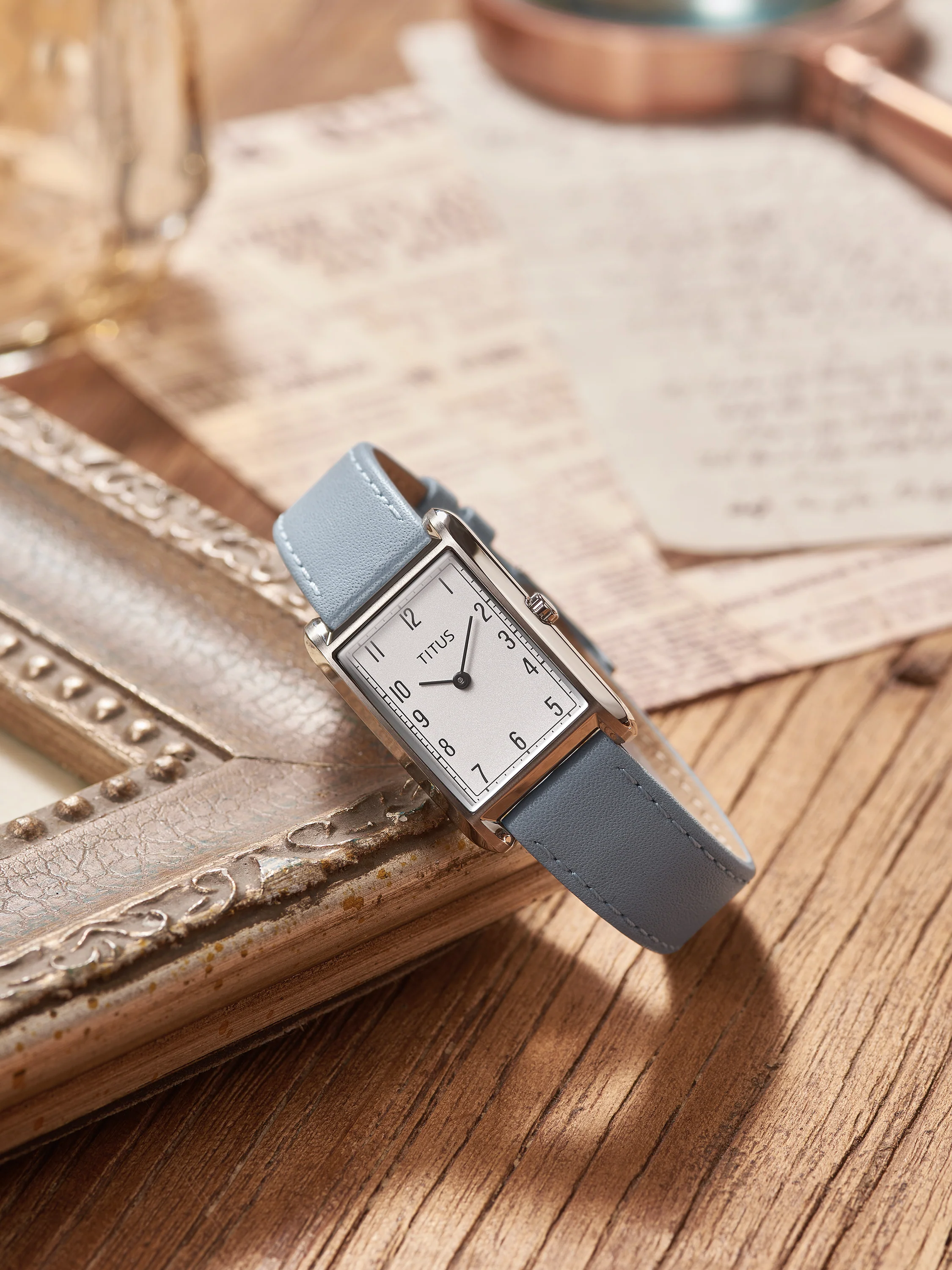 SOLVIL ET TITUS CLASSICIST W06-03244-001 2 HANDS QUARTZ LEATHER WOMEN WATCH - Image 5