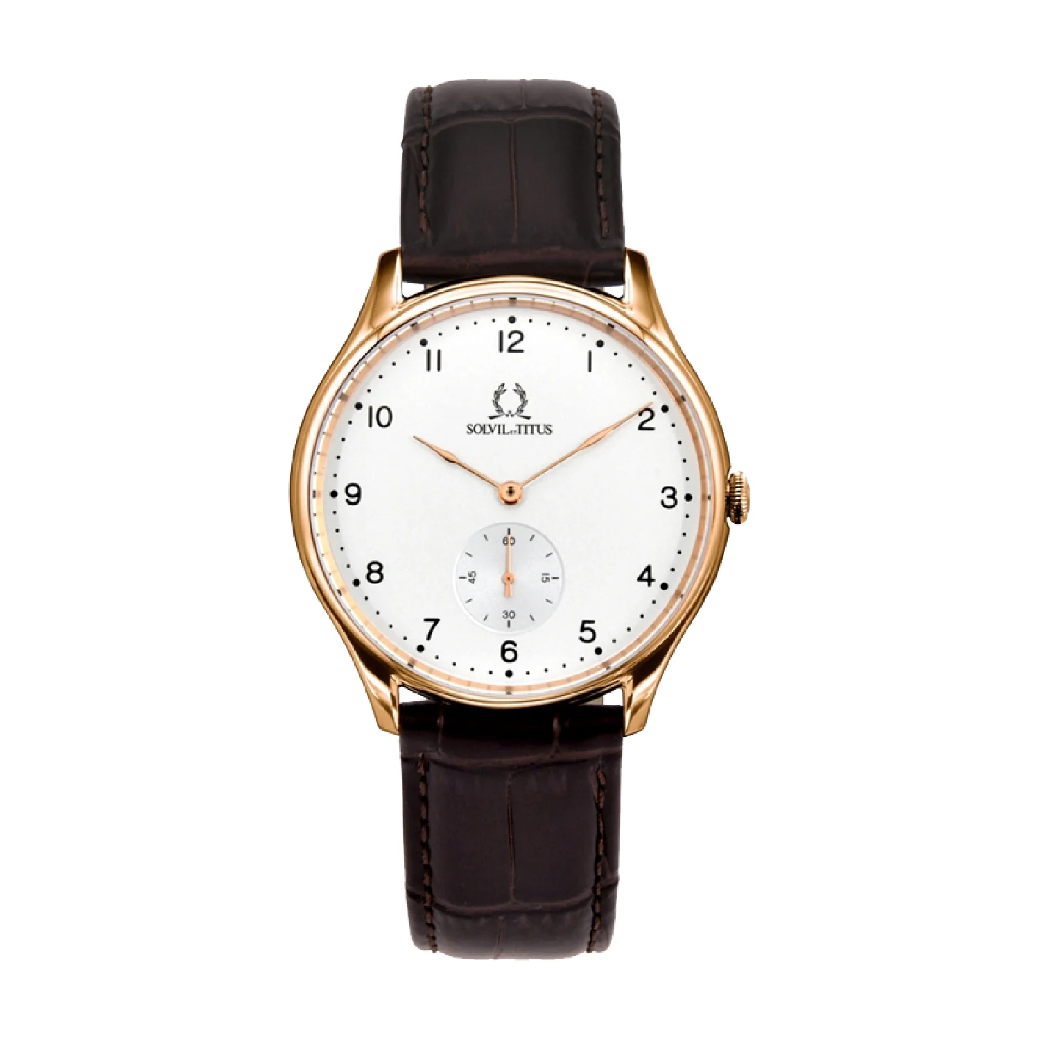SOLVIL ET TITUS CLASSICIST W06-03254-003 SMALL SECONDS QUARTZ MEN WATCH