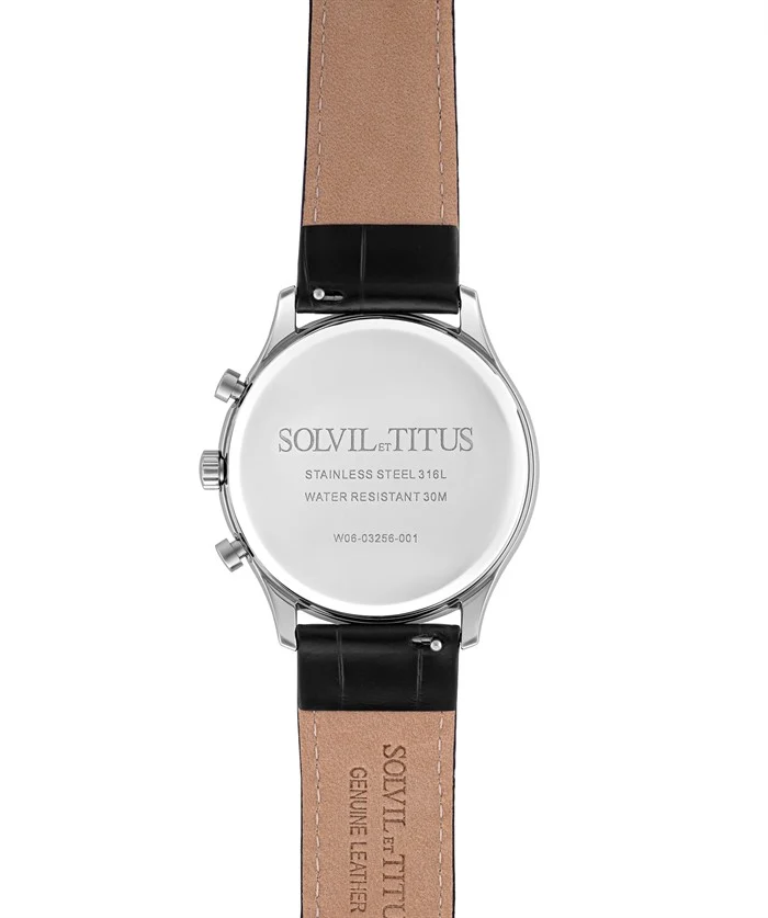 SOLVIL ET TITUS CLASSICIST W06-03256-001 MULTI-FUNCTION QUARTZ MEN WATCH - Image 3