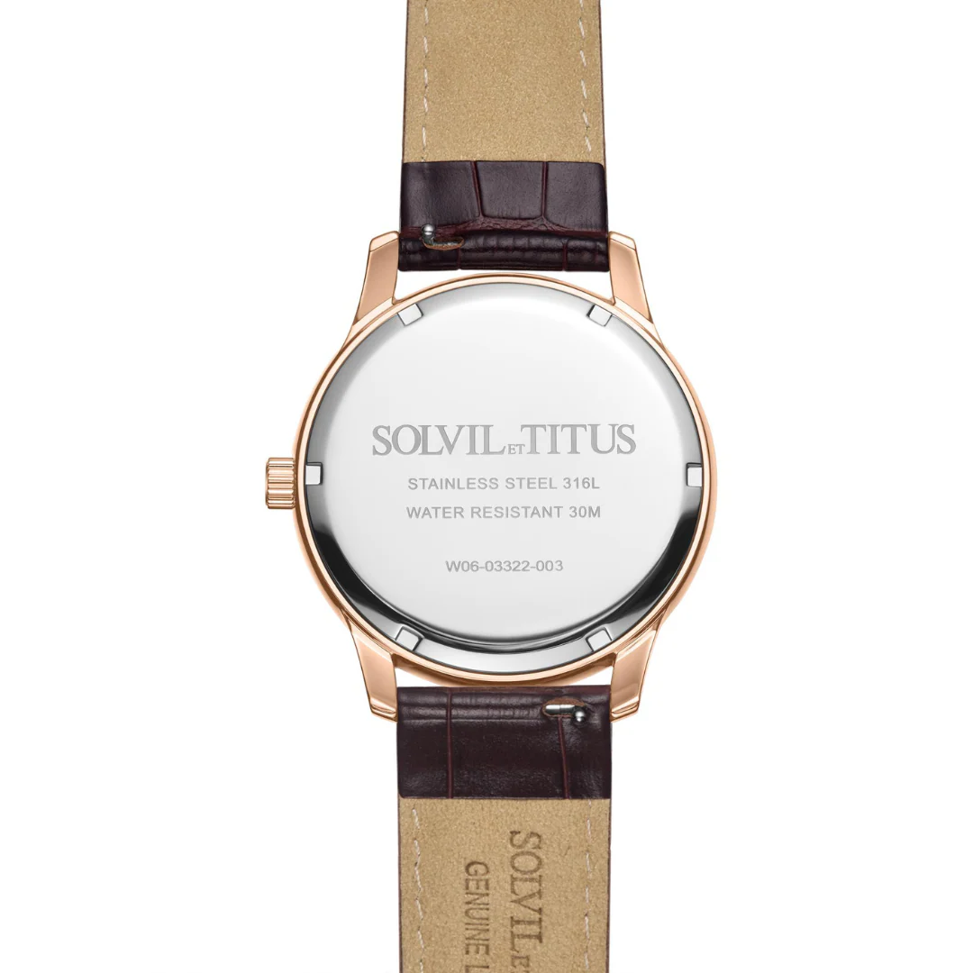 SOLVIL ET TITUS CLASSICIST W06-03322-003 MULTI-FUNCTION QUARTZ MEN WATCH - Image 4