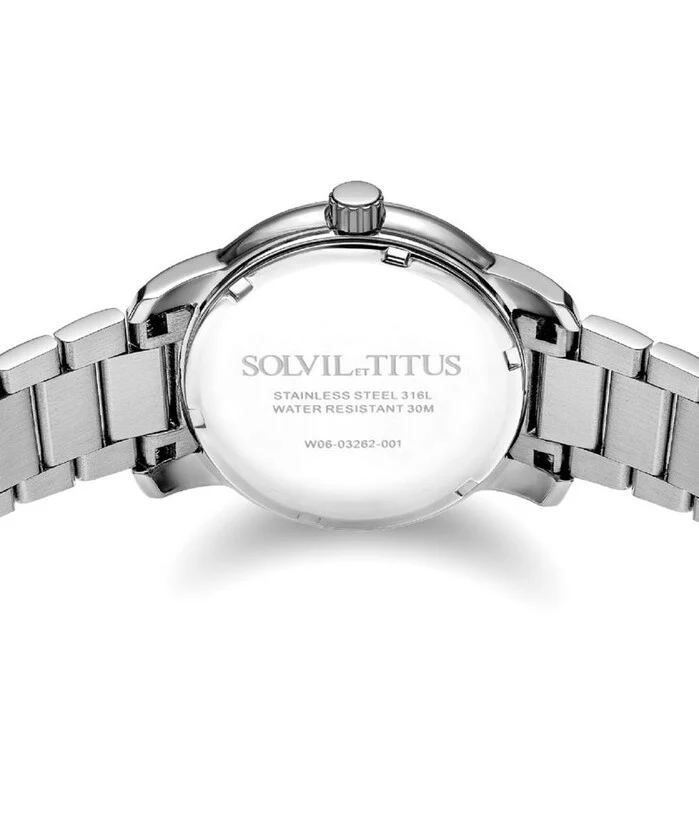 SOLVIL ET TITUS DEVOT W06-03262-001 MULTI-FUNCTION QUARTZ WOMEN WATCH - Image 3
