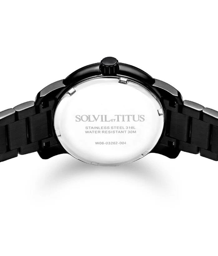 SOLVIL ET TITUS DEVOT W06-03262-004 MULTI-FUNCTION QUARTZ WOMEN WATCH - Image 3