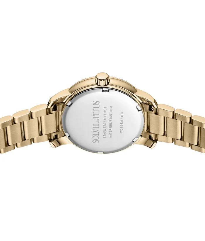 SOLVIL ET TITUS DEVOT W06-03262-006 MULTI-FUNCTION QUARTZ WOMEN WATCH - Image 3