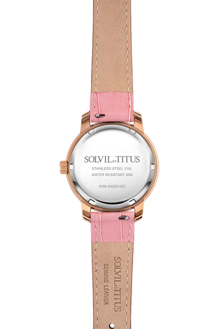 SOLVIL ET TITUS DEVOT W06-03263-002 MULTI-FUNCTION QUARTZ WOMEN WATCH - Image 4