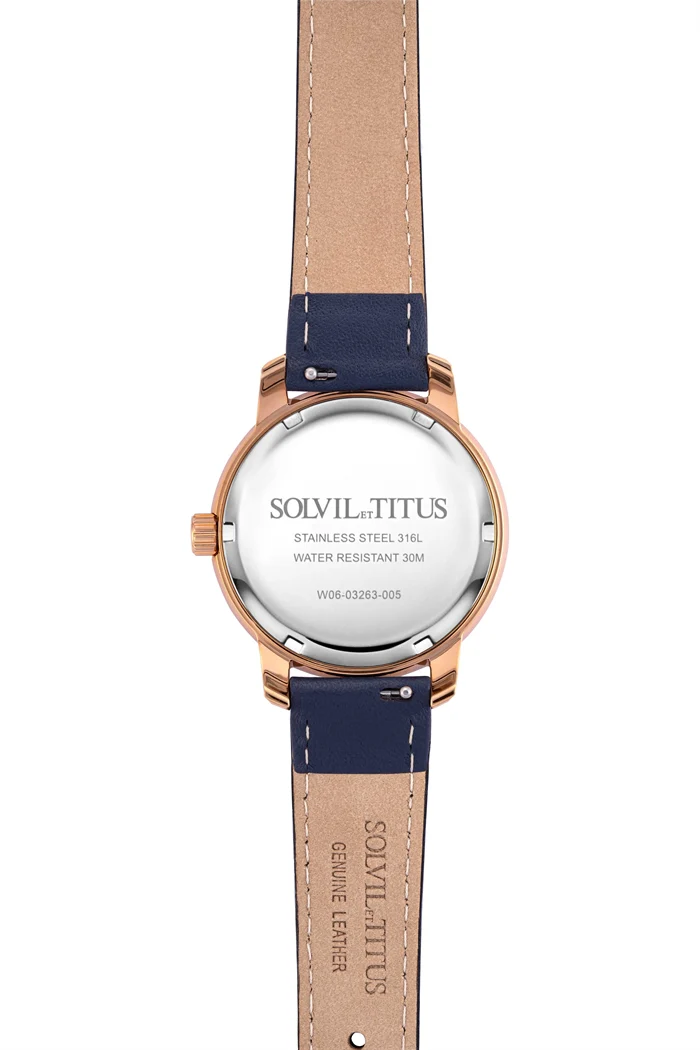 SOLVIL ET TITUS DEVOT W06-03263-005 MULTI-FUNCTION QUARTZ WOMEN WATCH - Image 3