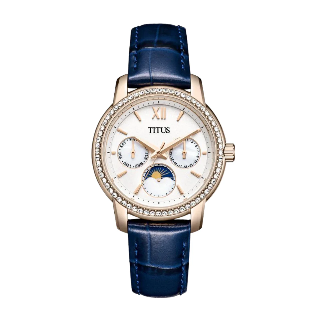 SOLVIL ET TITUS DEVOT W06-03263-007 MULTI-FUNCTION QUARTZ WOMEN WATCH