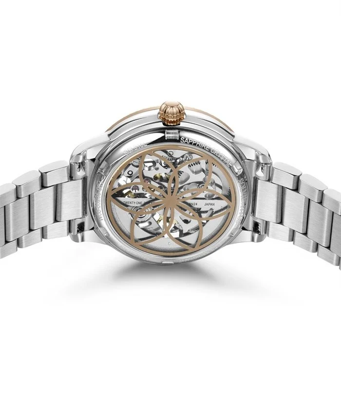 SOLVIL ET TITUS ENLIGHT W06-03235-001 3 HANDS AUTOMATIC WOMEN WATCH - Image 3