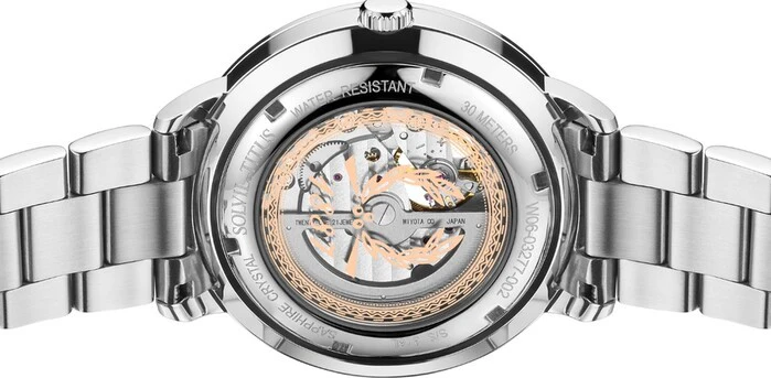 SOLVIL ET TITUS ENLIGHT W06-03277-002 3 HANDS AUTOMATIC MEN WATCH - Image 3